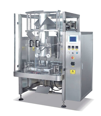 VFFS Auto Weighing Filling Dan Sealing Machine 2.2KW Untuk Makanan Ringan Bantal Bagging