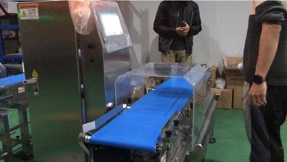 1KW 120p/min Kecepatan Tinggi Check Weigher Untuk Memeriksa Berat Produk