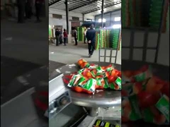 Mesin pengemasan dan penimbang otomatis untuk buah segar dan produk pertanian