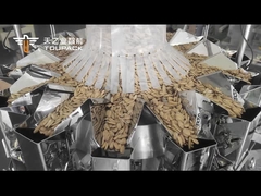 Mesin penimbangan dan pengepakan berkecepatan tinggi untuk penimbangan biji bunga matahari