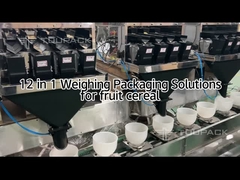 Mesin penimbang linier untuk mesin pengemasan campuran sereal buah
